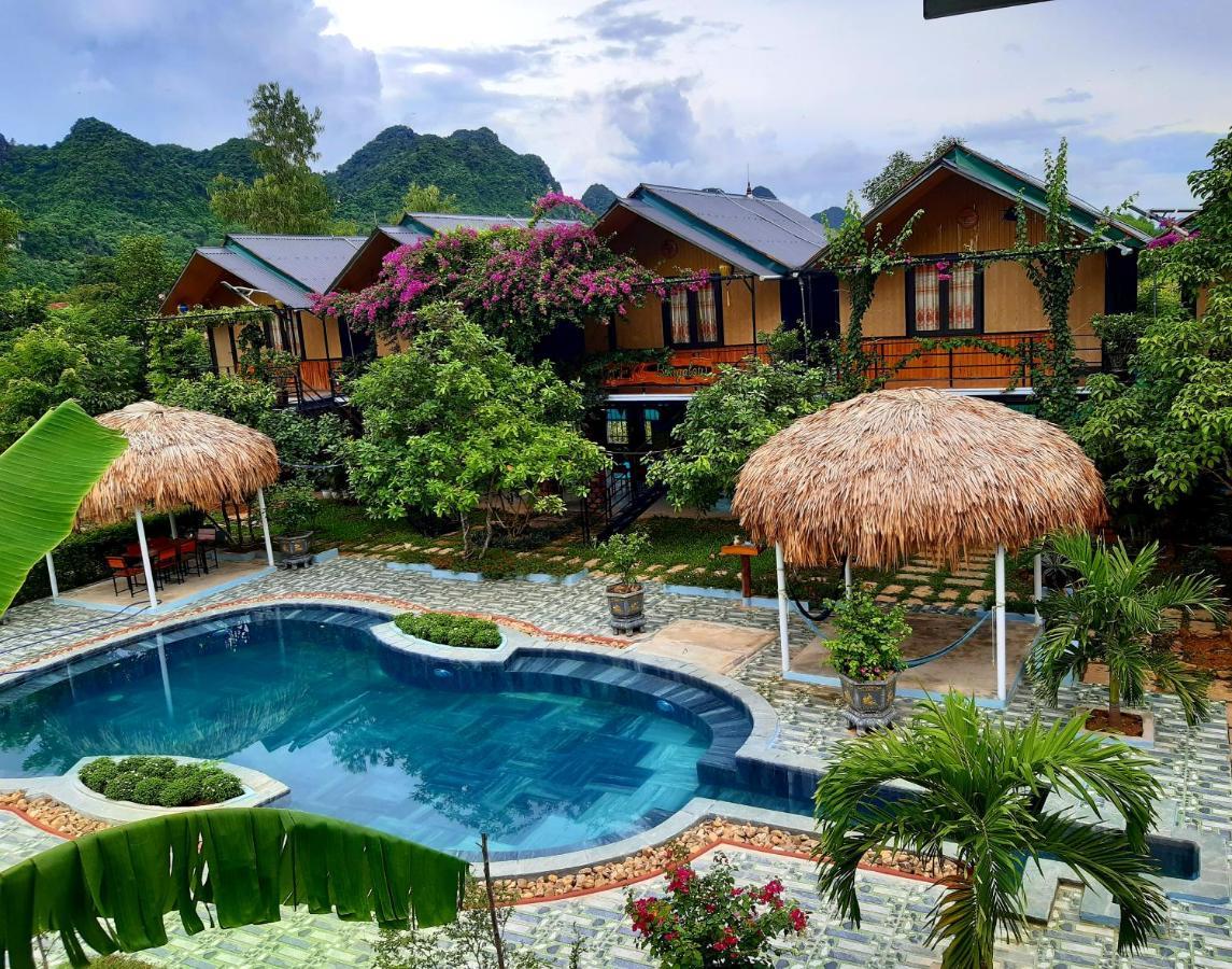 Phong Nha Bolero Bungalow Bagian luar foto