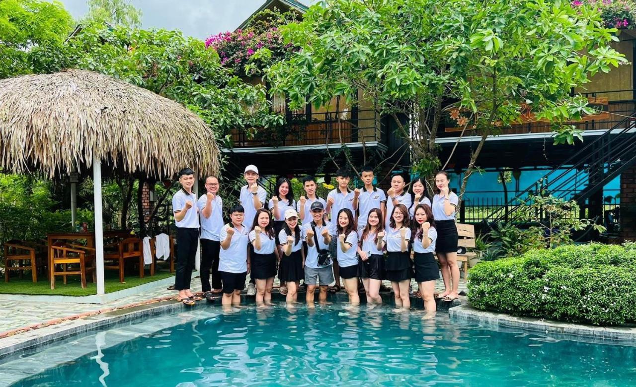 Phong Nha Bolero Bungalow Bagian luar foto