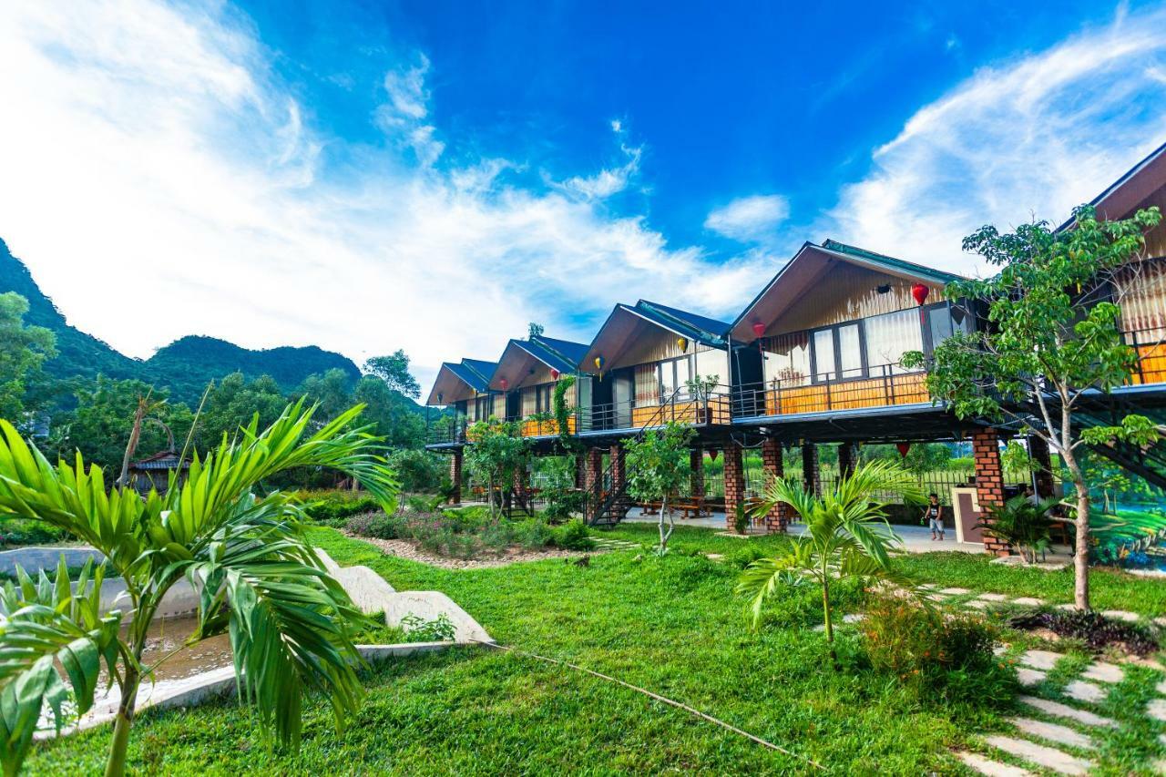 Phong Nha Bolero Bungalow Bagian luar foto